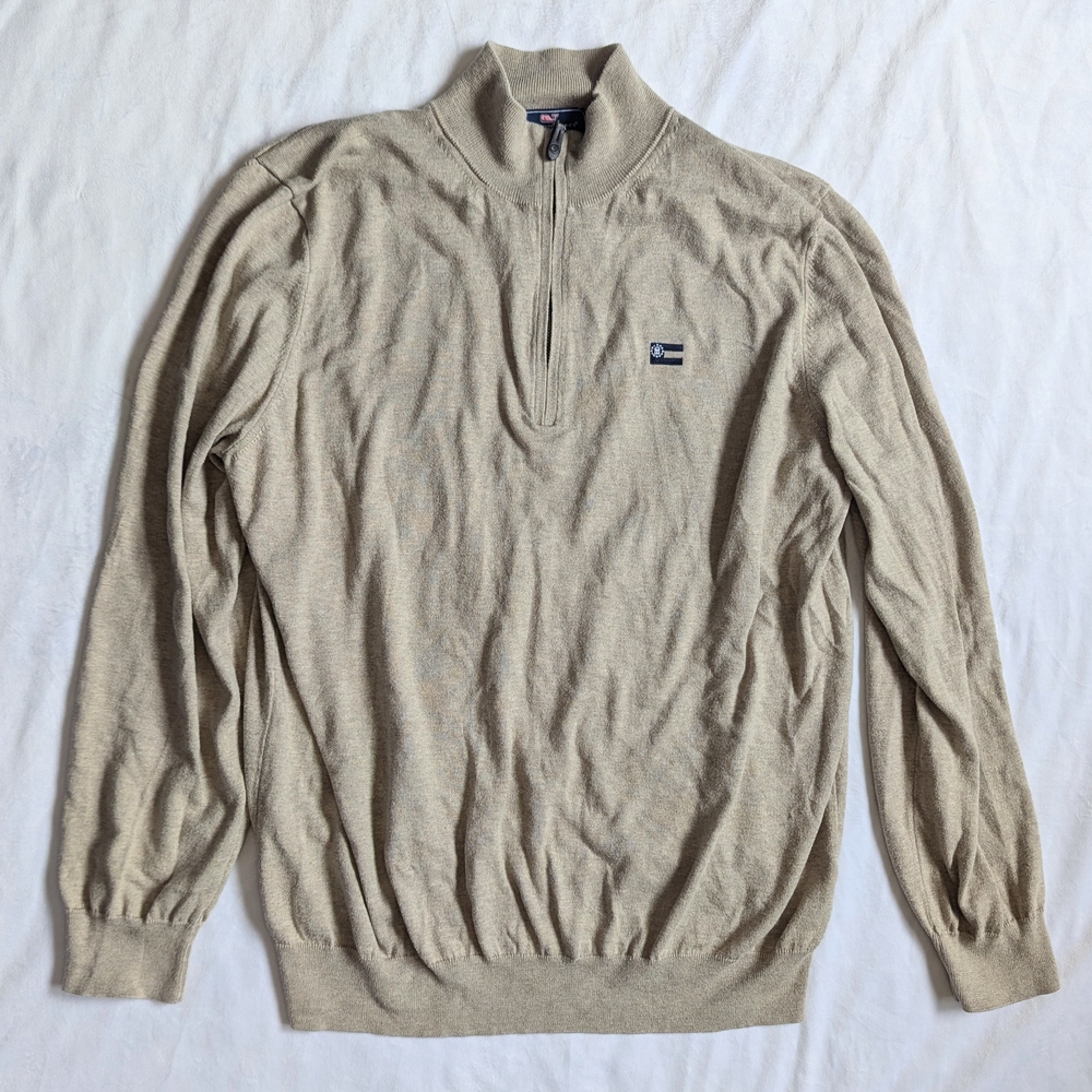 Mens Vineyard Vines  By Shep And Ian XL Pullover Sweater Cashmere Cotton Italy